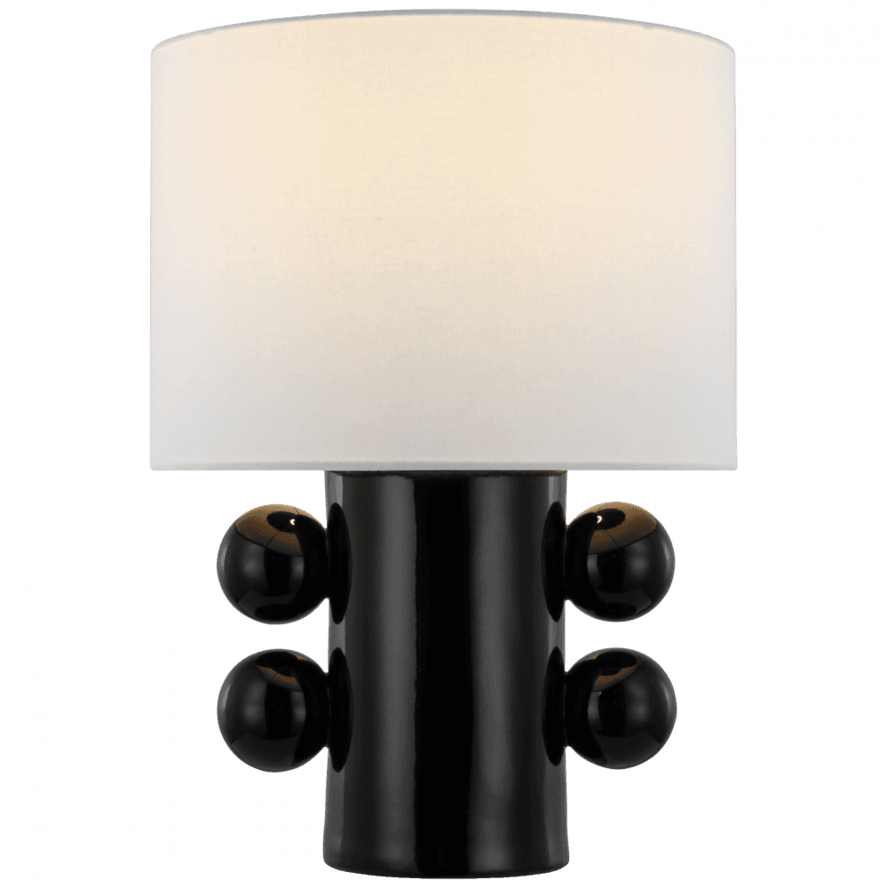 Visual Comfort Signature Tiglia Low Table Lamp Black