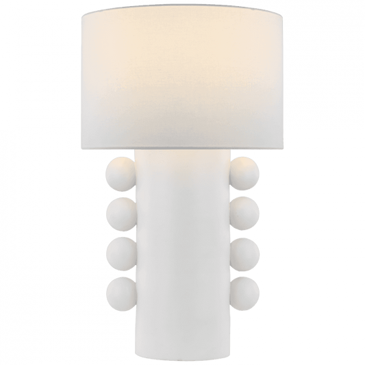 Visual Comfort Signature Tiglia Tall Table Lamp Plaster White