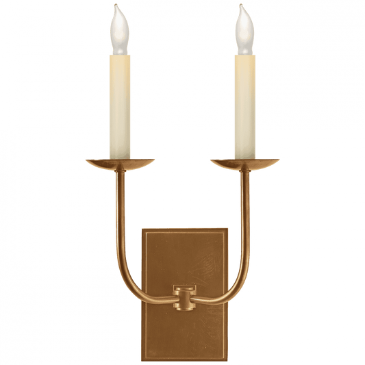 Visual Comfort Signature TT Wall Sconce Hand-Rubbed Antique Brass