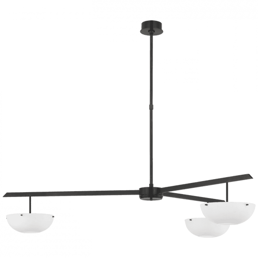 Visual Comfort Signature Valencia LED Extra Large Chandelier Bronze