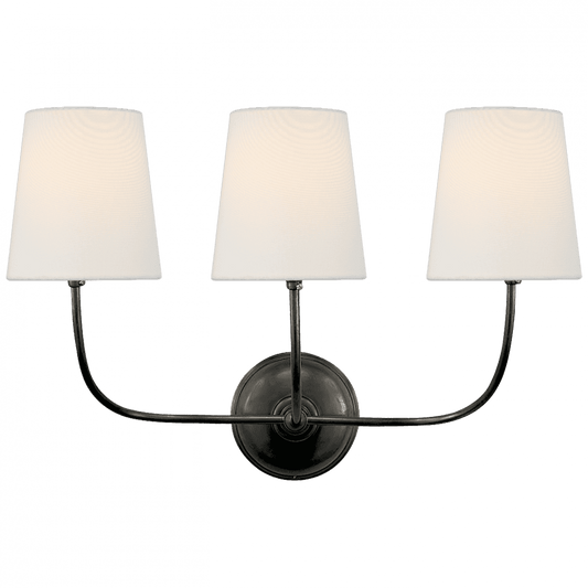 Visual Comfort Signature Vendome Triple Sconce Bronze