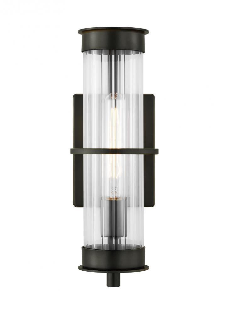 Visual Comfort Studio Alcona Medium Outdoor Wall Lantern Antique Bronze