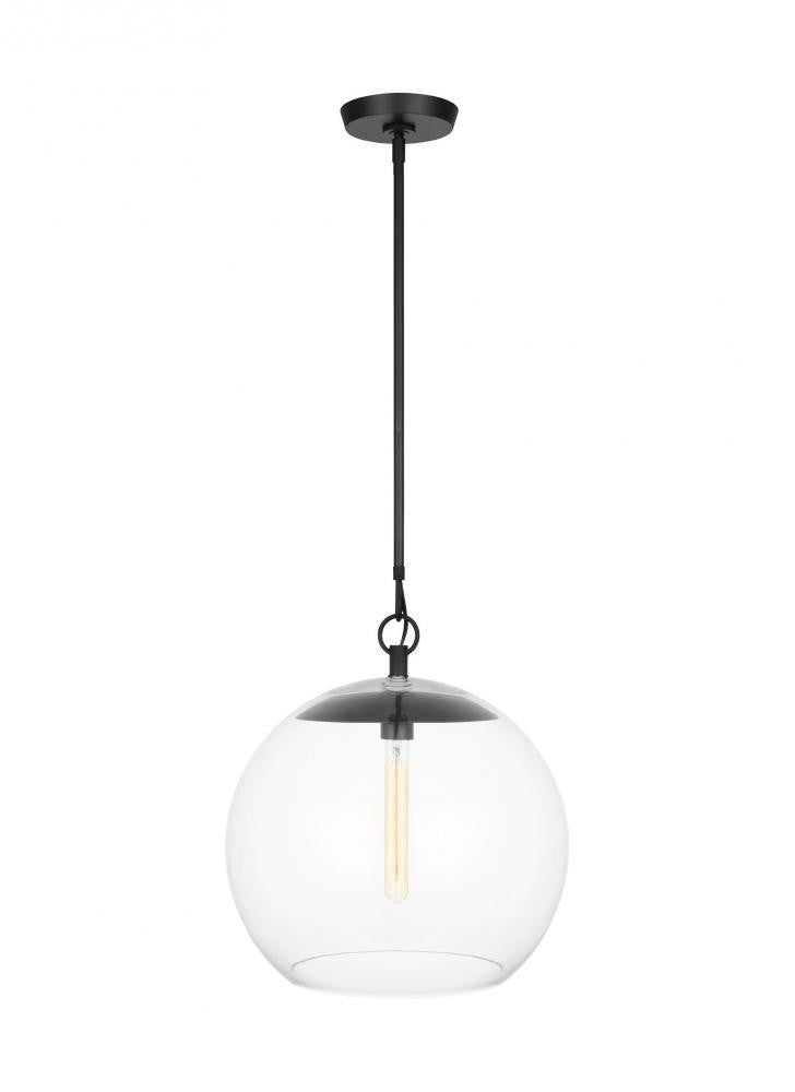 Visual Comfort Studio Atlantic Round Pendant Aged Iron