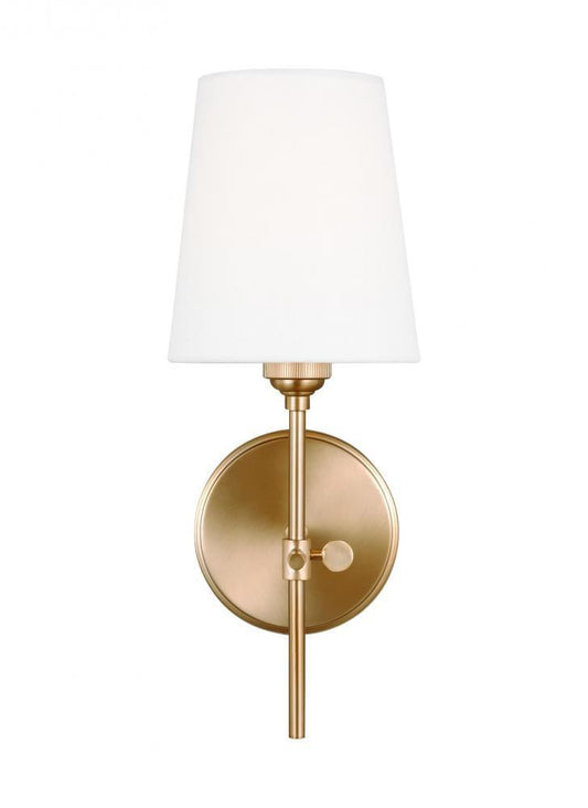 Visual Comfort Studio Baker Bath Wall Sconce Satin Brass