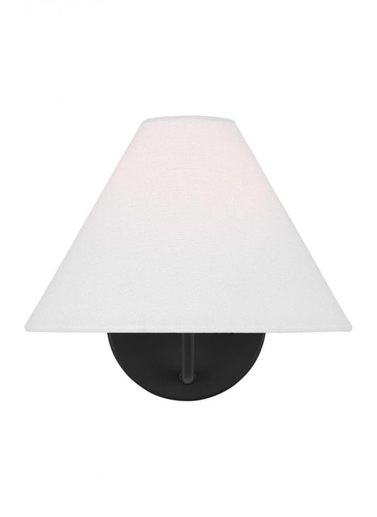 Visual Comfort Studio Burke Medium Wall Sconce Midnight Black