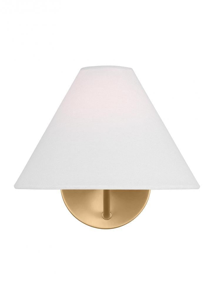 Visual Comfort Studio Burke Medium Wall Sconce Satin Brass