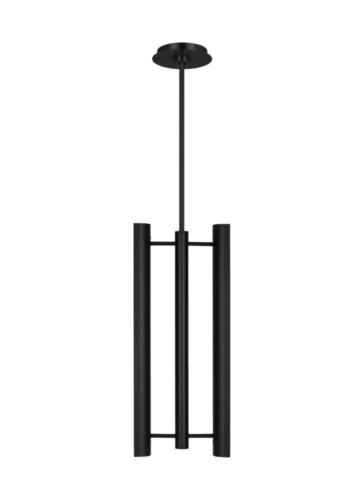 Visual Comfort Studio Carson 2 Light LED Pendant Midnight Black