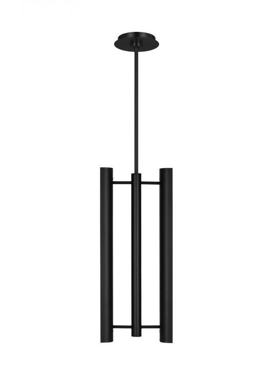 Visual Comfort Studio Carson 2 Light LED Pendant Midnight Black