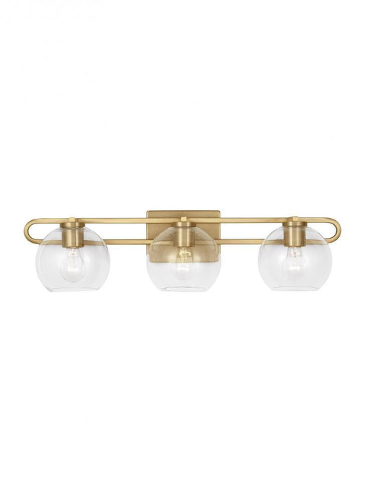 Codyn 3-Light Bath Vanity - Satin Brass