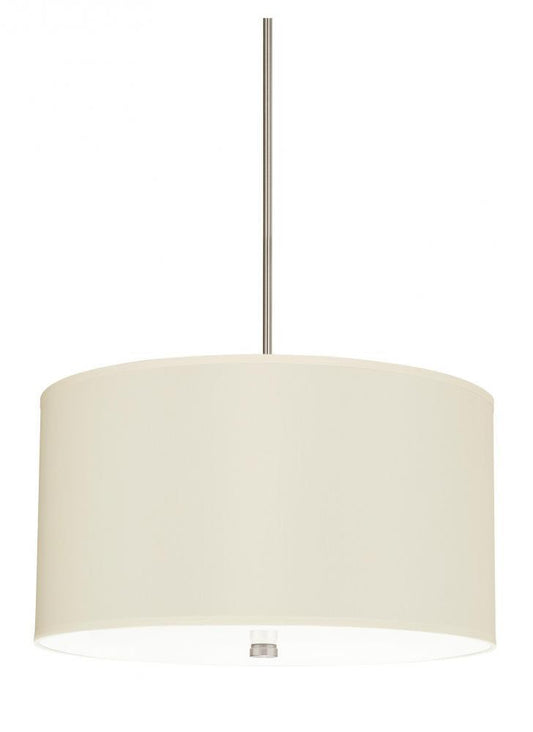 Visual Comfort Studio Dayna 4 Light LED Pendant Brushed Nickel