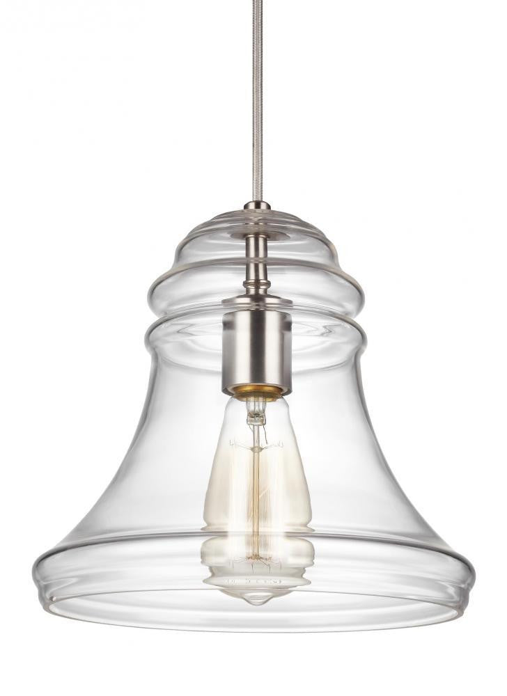 Visual Comfort Studio Doyle Mini Pendant Satin Nickel