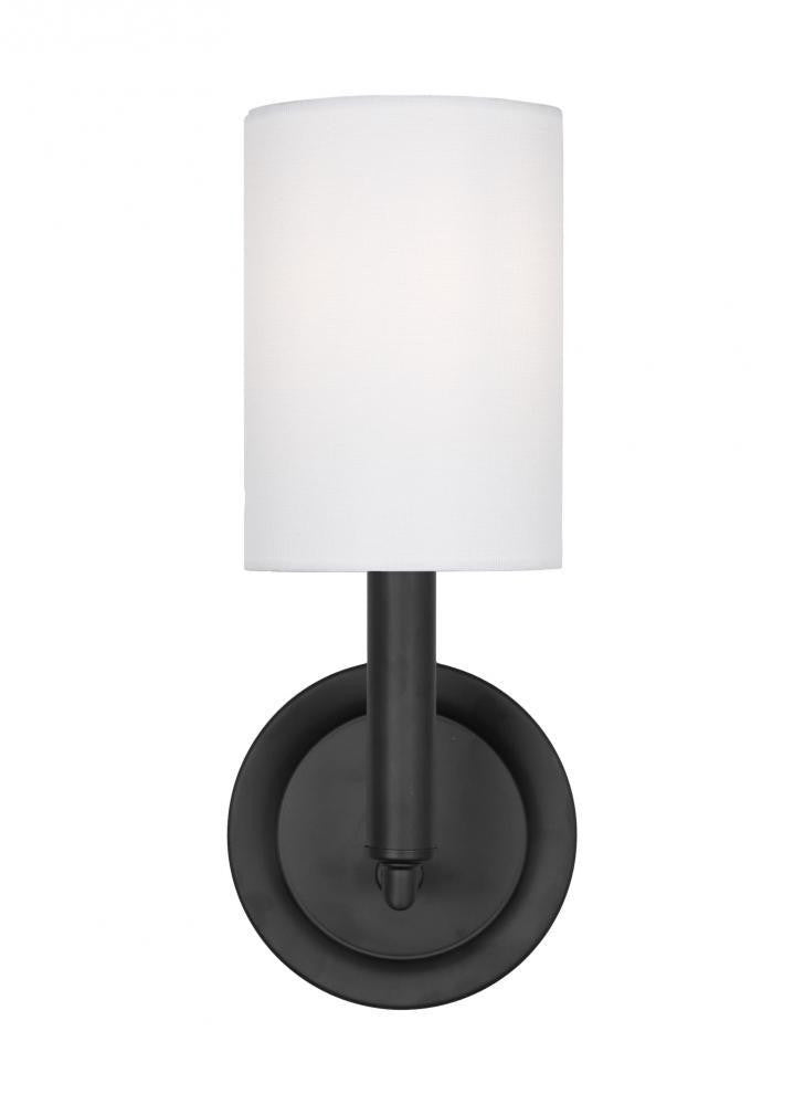 Visual Comfort Studio Egmont Medium Wall Sconce Midnight Black
