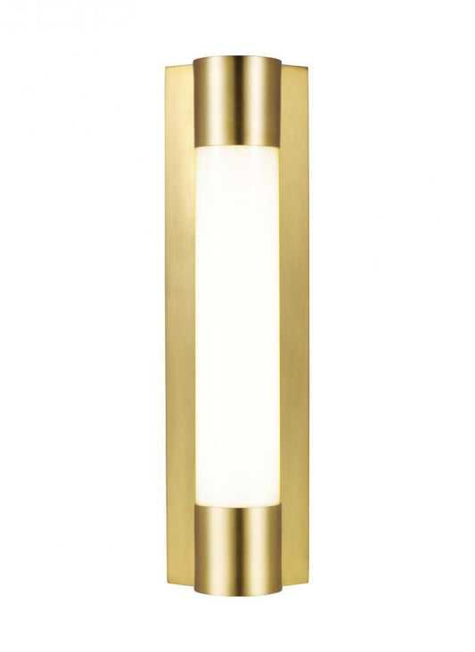 Visual Comfort Studio Loring Small LED Vanity Light Burnished Brass