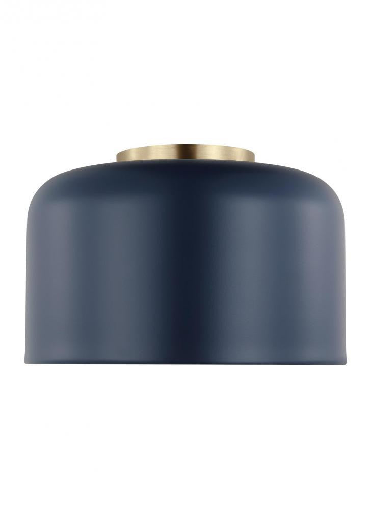 Visual Comfort Studio Malone Small Flush Mount Navy