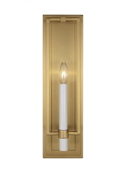 Visual Comfort Studio Marston Tall Wall Sconce Burnished Brass
