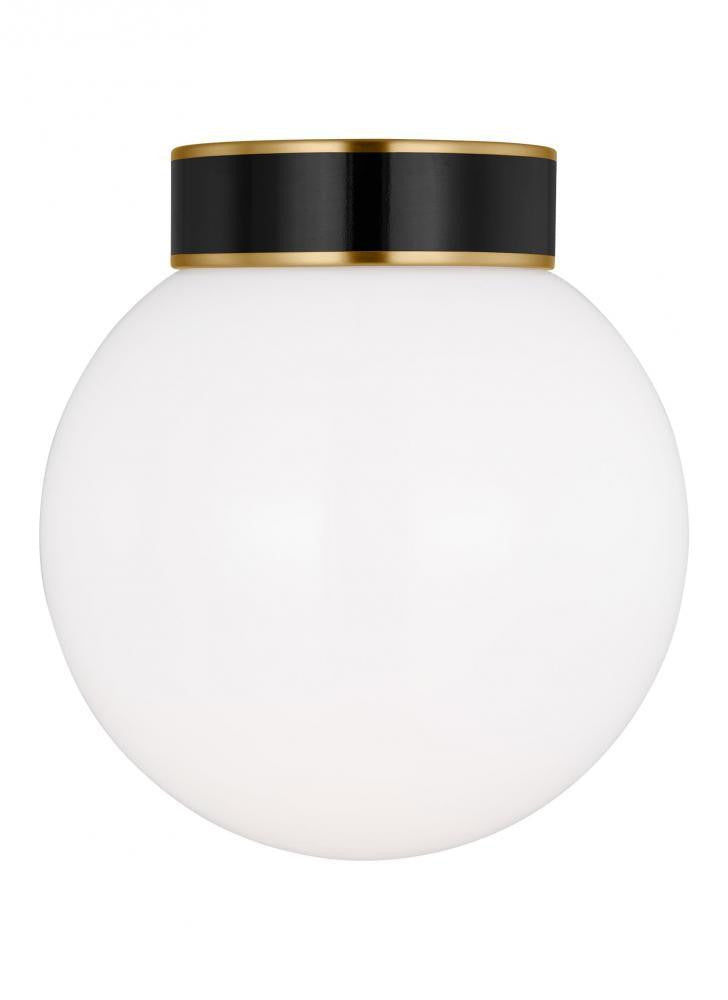 Visual Comfort Studio Monroe Small Flush Mount Burnished Brass