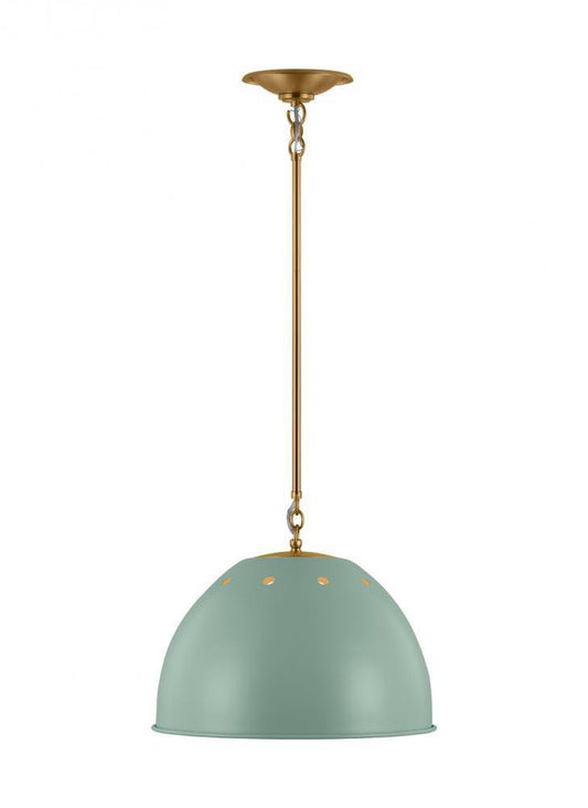 Visual Comfort Studio Robbie Large Pendant Eucalyptus