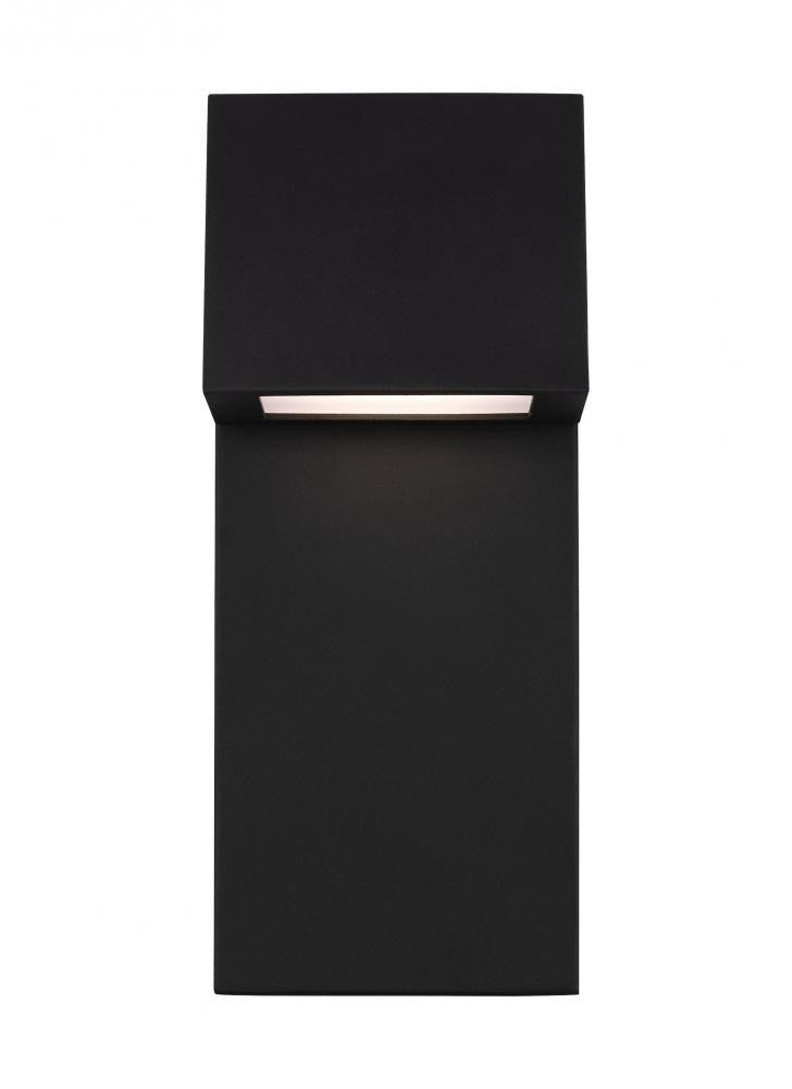 Visual Comfort Studio Rocha Small Outdoor LED Wall Lantern Black