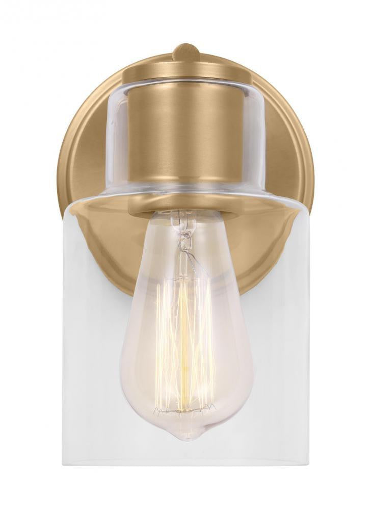 Visual Comfort Studio Sayward Small Wall Sconce Satin Brass