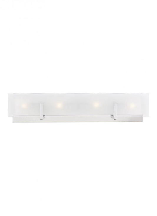 Visual Comfort Studio Syll 4 Light Bath Wall Sconce Chrome