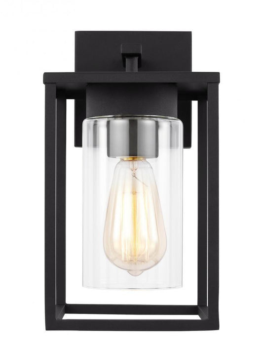 Vado Small Outdoor Wall Lantern - Black LED