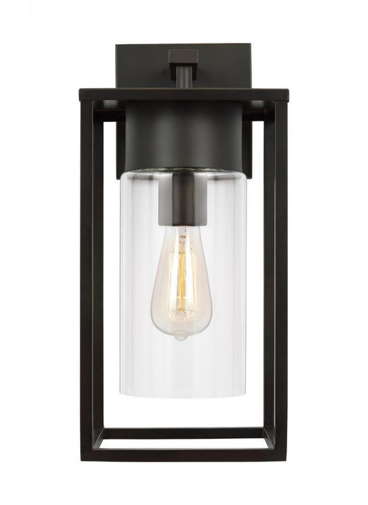 Vado Large Outdoor Wall Lantern - Antique Bronze LED