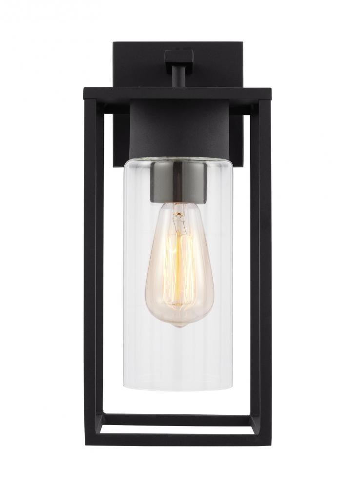 Visual Comfort Studio Vado Medium Outdoor LED Wall Lantern Black
