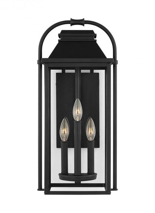 Visual Comfort Studio Wellsworth Medium Lantern Textured Black