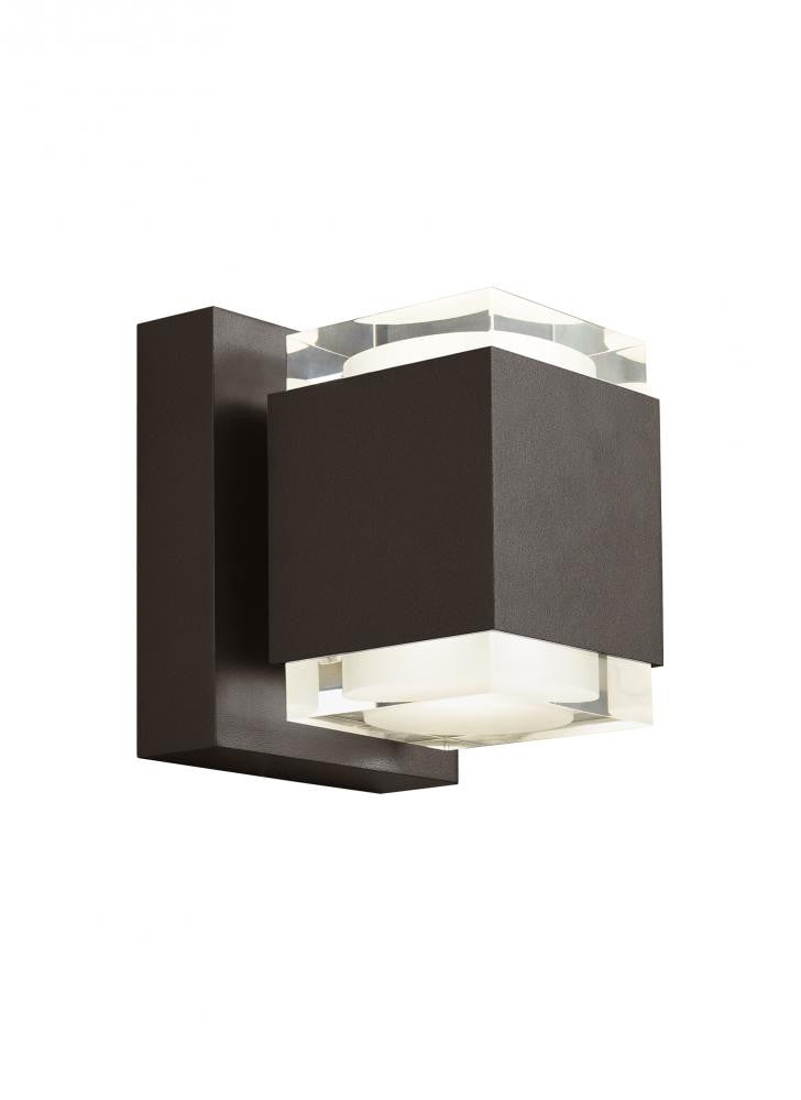 Visual Comfort Modern Voto Outdoor Wall Sconce Bronze