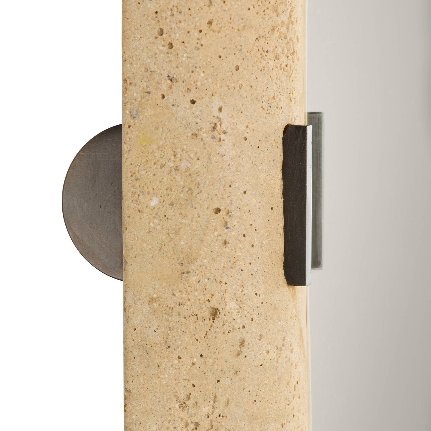 Arteriors Home Nicolai Mirror Faux Travertine
