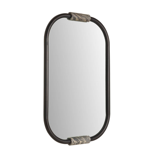 Arteriors Home Sirius Mirror Blackened Iron