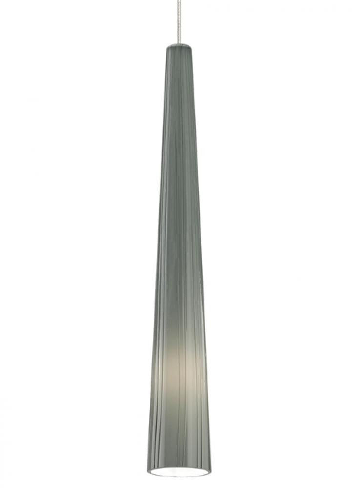 Visual Comfort Modern Zenith Pendant Nickel, Satin Nickel