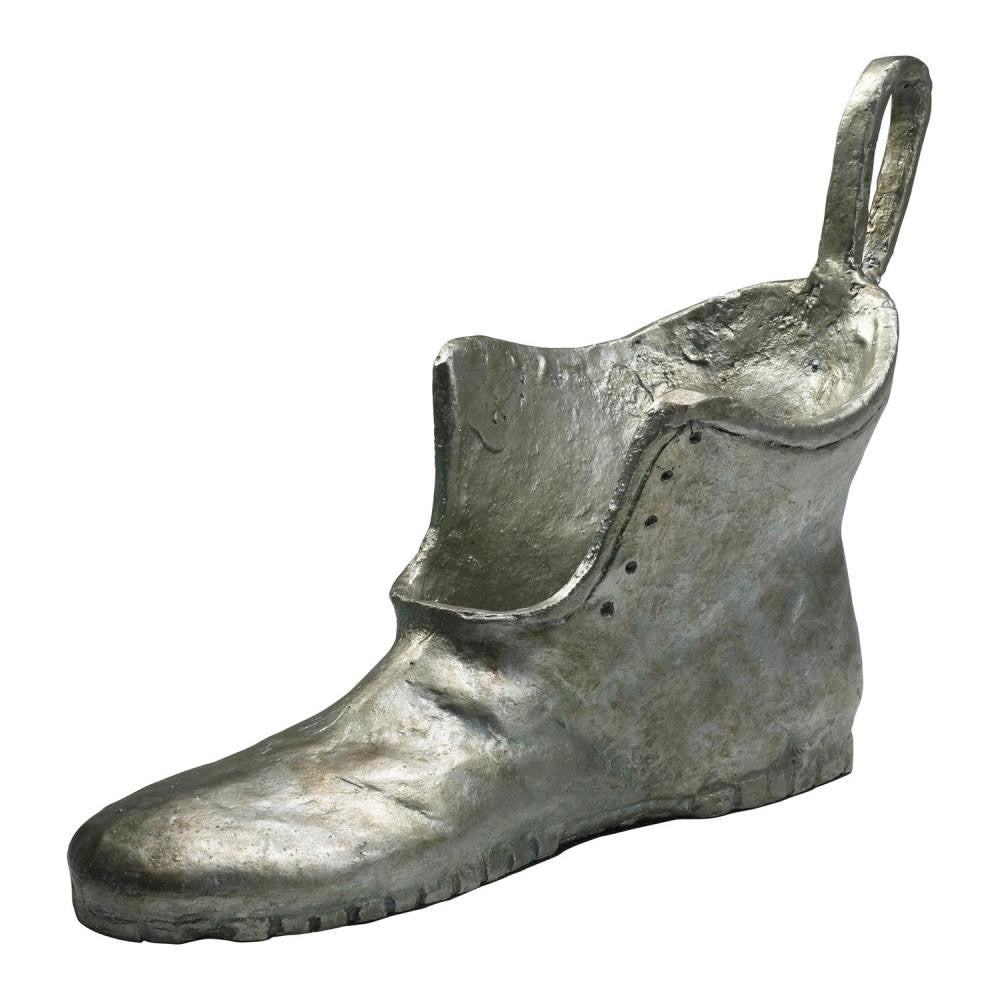 Cyan Design Shoe Token Sculpture