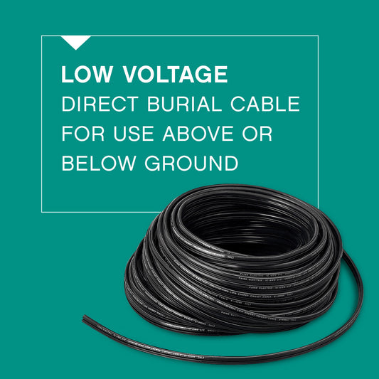 Hinkley Landscape Wire 12AWG 250' Black