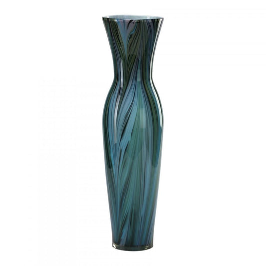Cyan Design Tall Peacock Feather Vase