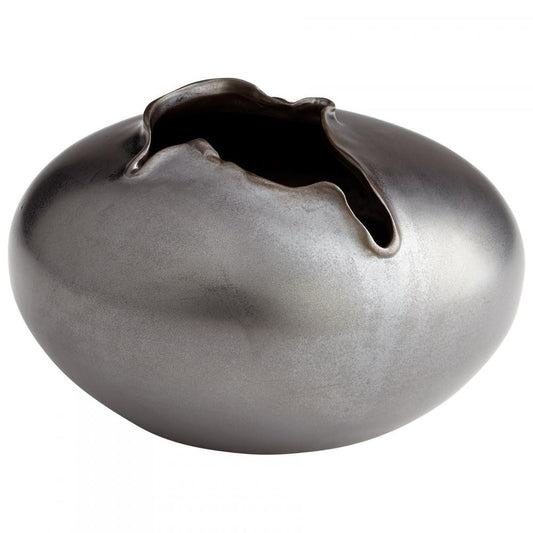Cyan Design Tambora Vase Black Metal 5"H