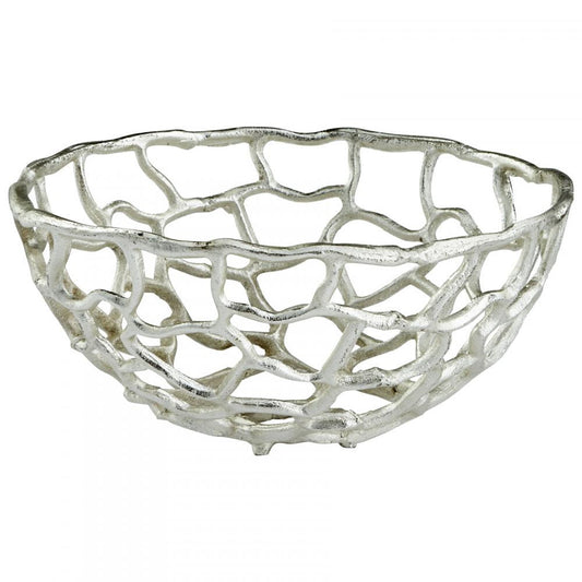 Cyan Design Enigma Container Silver 6"H