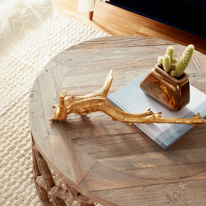Cyan Design Drifting Gold Sculpture