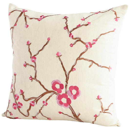 Cyan Designs Pillow Cover - 18 x 18 Pink, White