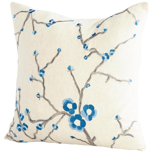 Cyan Designs Pillow Cover - 18 x 18 Blue, White