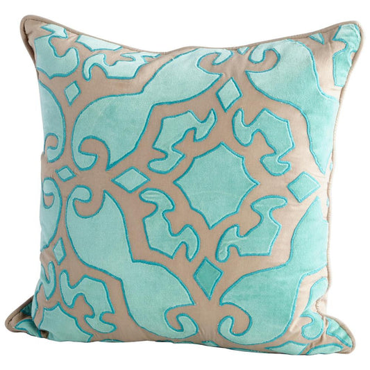 Cyan Designs Pillow Cover - 18 x 18 Turquoise