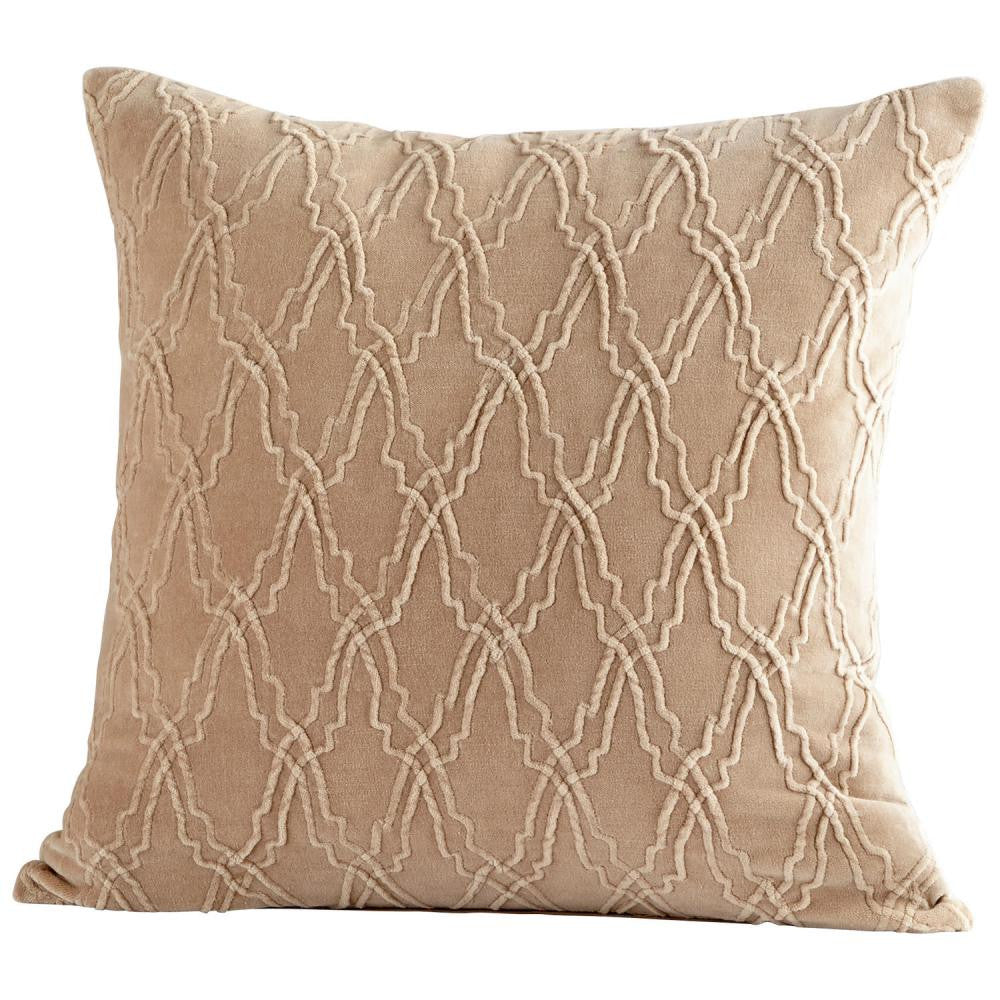 Cyan Designs Pillow Cover - 18 x 18 Tan
