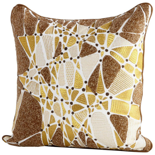 Cyan Designs Pillow Cover - 18 x 18 Bronze, Brown