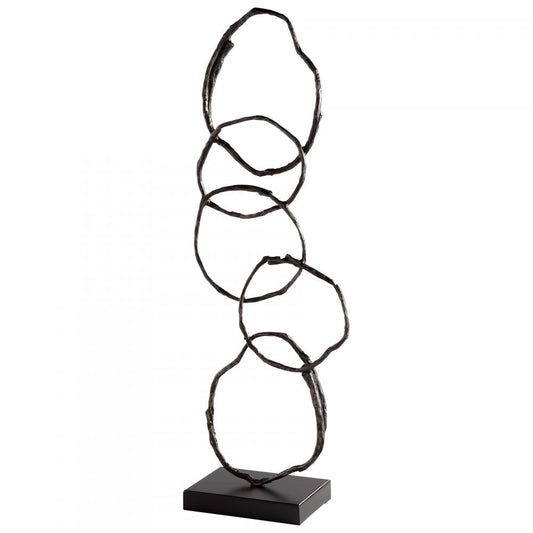 Cyan Design Inner Circles Sculpture
