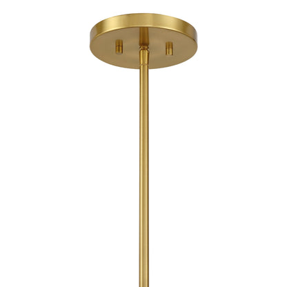 Darien 6-Light Chandelier Warm Brass