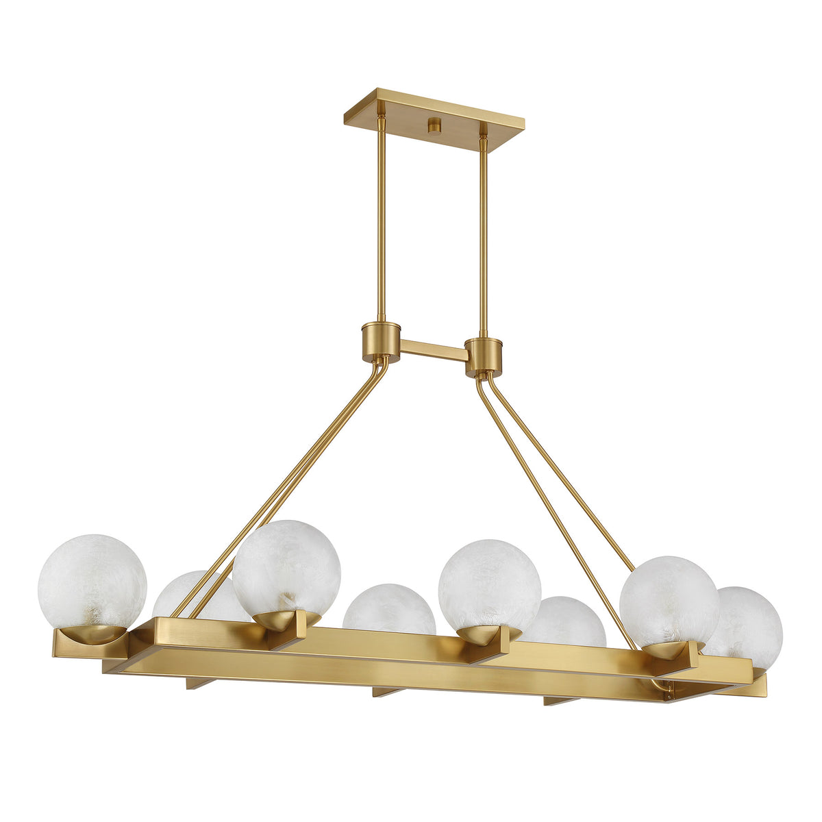 Savoy House Darien 8-Light Linear Chandelier - alternate view