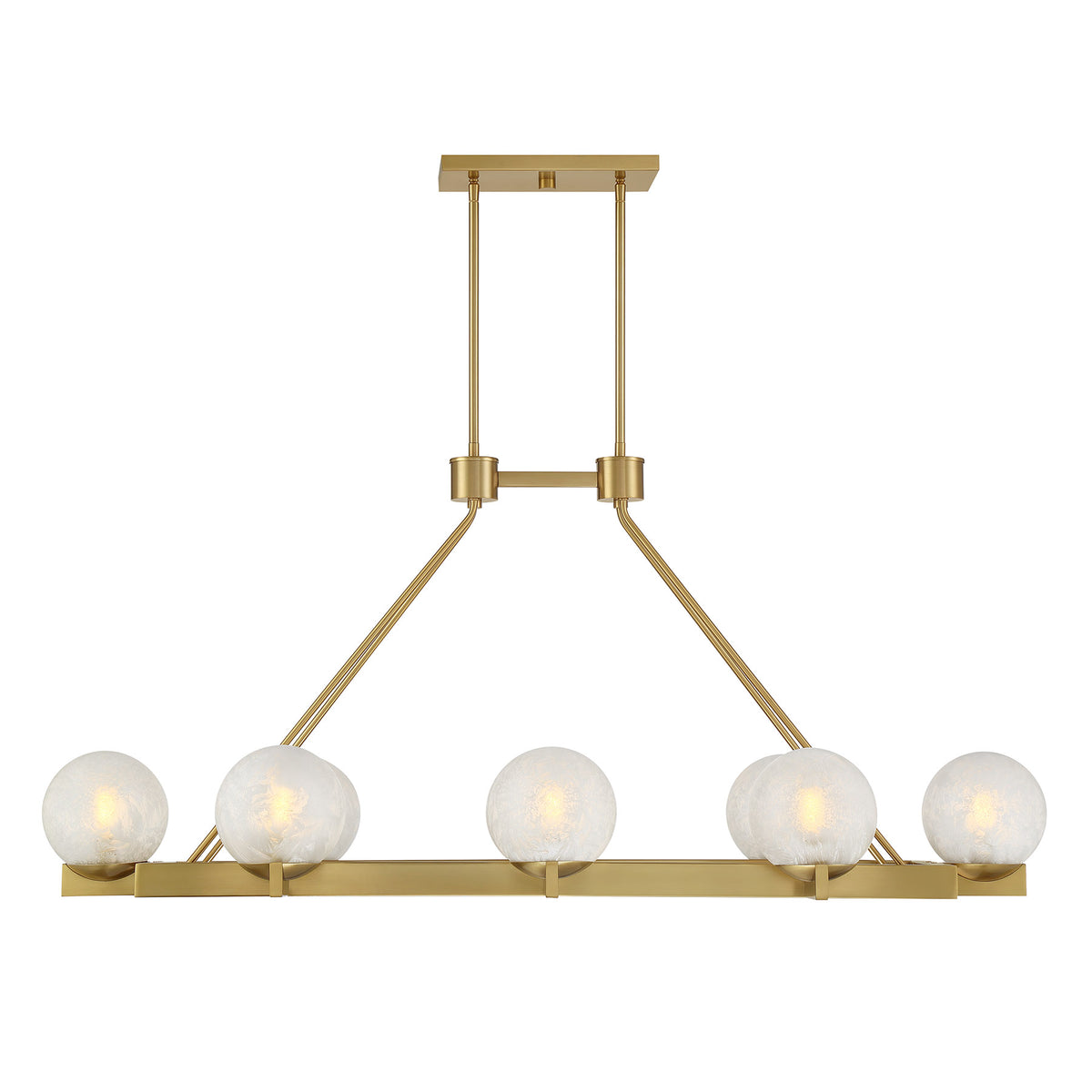 Savoy House Darien 8-Light Linear Chandelier - alternate view