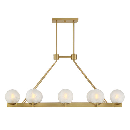 Savoy House Darien 8-Light Linear Chandelier - alternate view