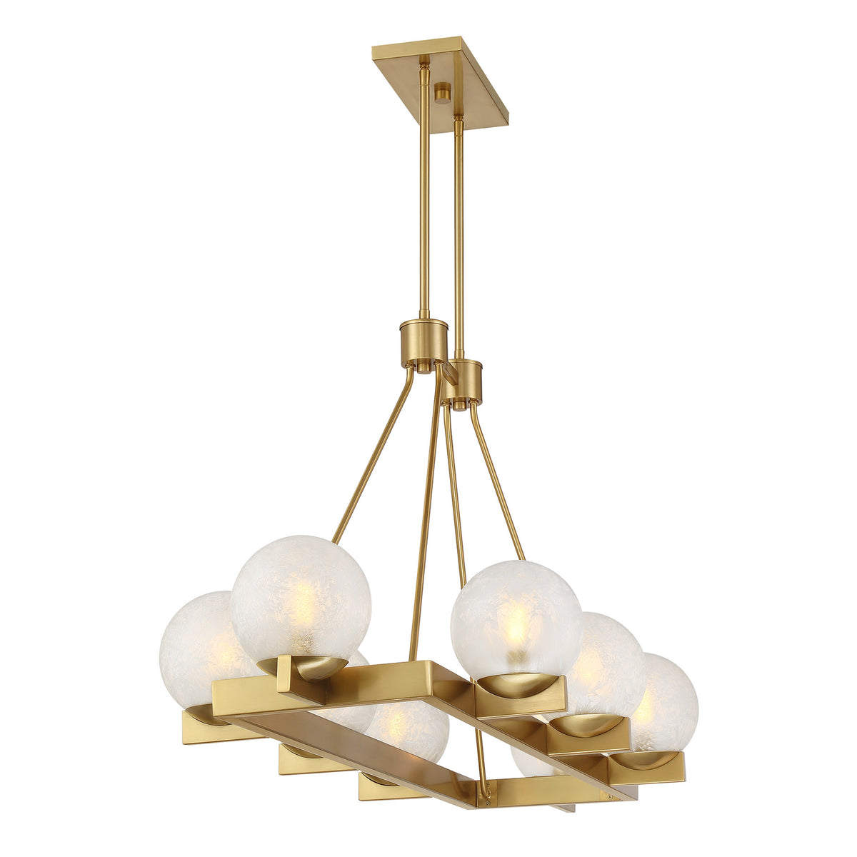 Savoy House Darien 8-Light Linear Chandelier - alternate view