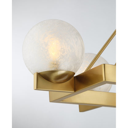 Savoy House Darien 8-Light Linear Chandelier - alternate view